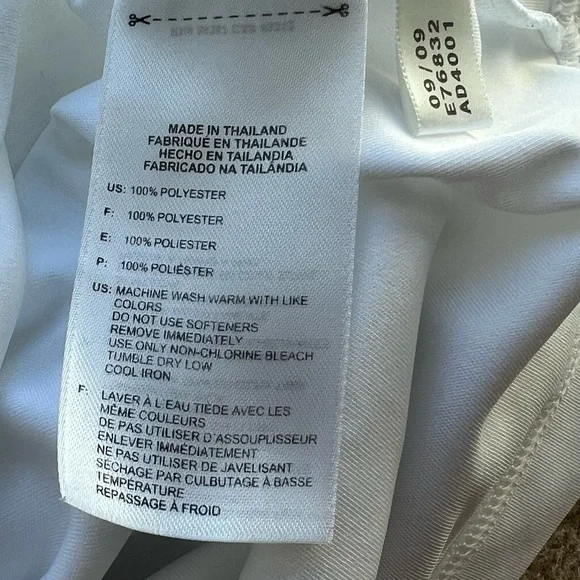 Adidas Long sleeve Athletic T-Shirt small Crewneck - Picture 4 of 5